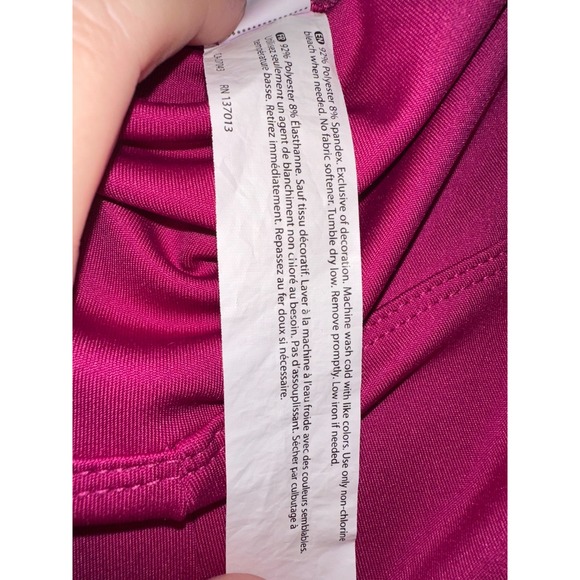 Women's Bally Total Fitness High-Waist  Leggings Size Large Fuchsia Hot Pink - Picture 5 of 6